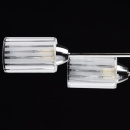 Wyjątkowa lampa sufitowa chromowana na 8 żarówek Megapolis DeMarkt 638012008