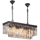 Wyjątkowa lampa wisząca z kryształkami Vitaluce VE5146-1/10