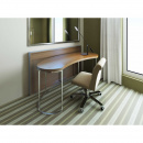 Wysoka lampka biurkowa LED, regulowana, czarna 631033701