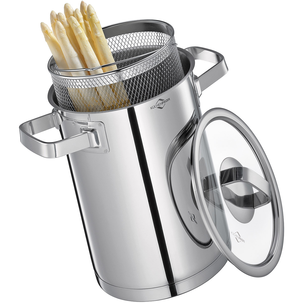 Wysoki garnek do szparagów i gotowania makaronu