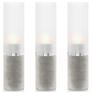 Wysokie świeczniki Blomus Faro 3 sztuki B65440