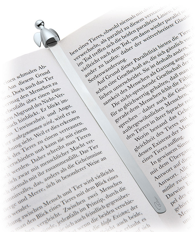 prezenty walentynkowe dla niej - zakładka do książek anioł