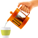 Zaparzacz do herbaty Bodum Bean 1l pomarańczowy BD-11194-106