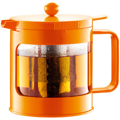 Zaparzacz do herbaty Bodum Bean 1l pomarańczowy BD-11194-106