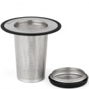 Zaparzacz do herbaty XL z podstawką, stalowy Bredemeijer 1493