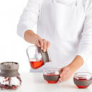 Zaparzacz do herbaty z silikonową opaską Calm at Home Lekue 0303010M08M017