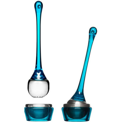 Zaparzaczka do herbaty z podstawką Sagaform turkus SF-5016175