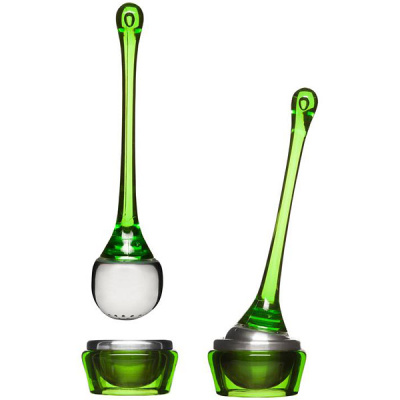 Zaparzaczka do herbaty z podstawką Sagaform zielona SF-5016173