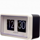 Zegar klapkowy stojący Small Flip Nextime biały 5228 WI