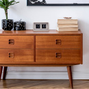 Zegar klapkowy stojący Small Flip Nextime biały 5228 WI