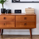 Zegar klapkowy stojący Small Flip Nextime czarny 5228 ZW