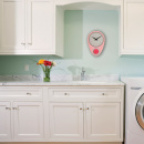 Zegar kuchenny z minutnikiem Nextime Hans różowy 3097 RZ