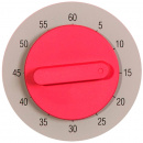 Zegar kuchenny z minutnikiem Nextime Hans różowy 3097 RZ