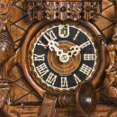 Zegar myśliwski z kukułką i tancerzami 8-dniowy Hones 58 cm HS-8687/5T