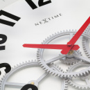 Zegar ścienny 36 cm Modern Gear Nextime biały 3259 WI