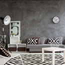 Zegar ścienny 36 cm Modern Gear Nextime biały 3259 WI