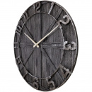 Zegar ścienny 50 cm York drewniano-metalowy Nextime 3276 ZW
