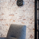 Zegar ścienny 60 minutes Nextime czarny cyferblat 3243 ZW