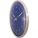 Zegar ścienny 60 minutes Nextime niebieski 3243 BL