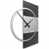 Zegar ścienny Adam CalleaDesign czarny 10-123-5