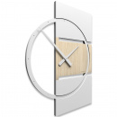 Zegar ścienny Adam CalleaDesign jasny dąb 10-123-81