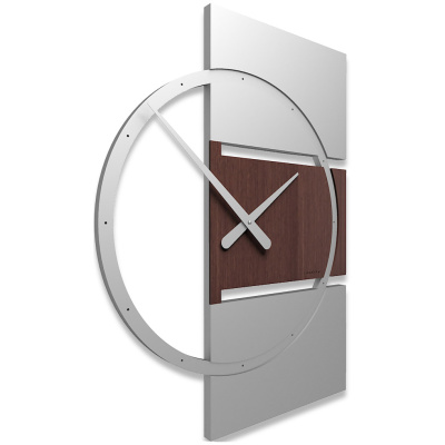 Zegar ścienny Adam CalleaDesign wenge 10-123-89
