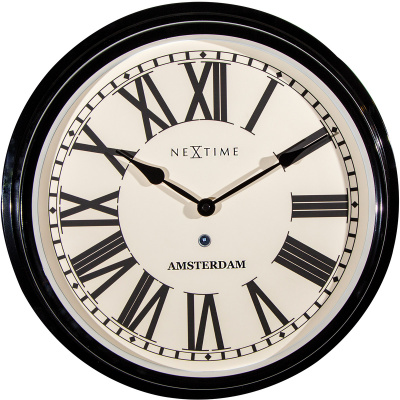Zegar ścienny Amsterdam Nextime 40,5 cm 3129 ZW