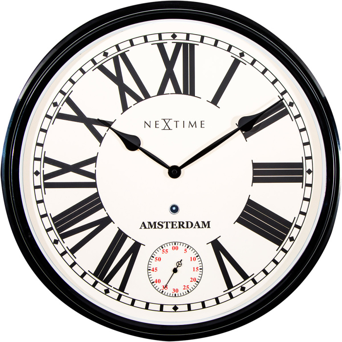Zegar ścienny Amsterdam Nextime 51,6 cm