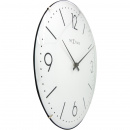 Zegar ścienny Basic Dome Nextime 35 cm, biały 3157 WI