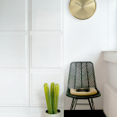 Zegar ścienny Belt Karlsson mosiądz KA5594GDoff