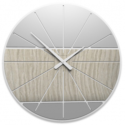 Zegar ścienny Benjamin CalleaDesign dąb 10-214-83