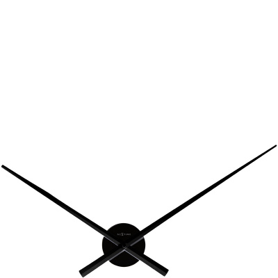Zegar ścienny bez tarczy Hands Nextime 70 cm, czarny 3118 ZW