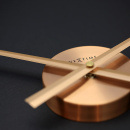 Zegar ścienny bez tarczy Small Hands Nextime 48 cm, miedziany 3074 CO