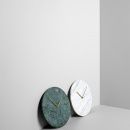 Zegar ścienny biały marmur Norm Menu 8200639