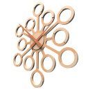 Zegar ścienny Big Bang CalleaDesign piaskowy 10-107-12