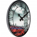 Zegar ścienny Big Ben 3D Nextime 39 cm, wieża pałacu Westminsterskiego 3136