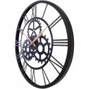 Zegar ścienny Birmingham 50 cm Nextime czarny 3280 ZW