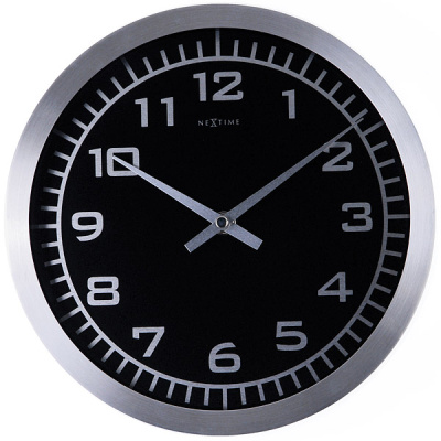 Zegar ścienny Blacky Nextime 25cm 2953