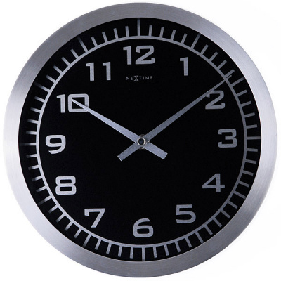 Zegar ścienny Blacky Nextime 45cm 2954