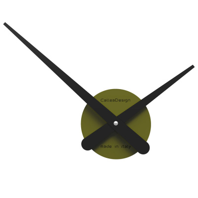 Zegar ścienny Botticelli CalleaDesign oliwkowo-zielony 10-312-54