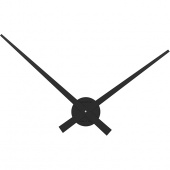 Zegar ścienny Botticelli duży CalleaDesign czarny 10-313-05