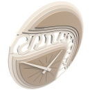 Zegar ścienny Canyon CalleaDesign biały 10-102-1