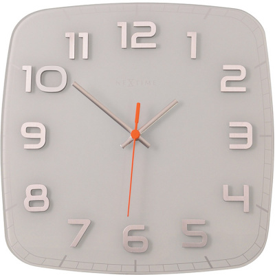 Zegar ścienny Classy Nextime 30 x 30 cm, biały 8816 WI