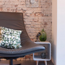 Zegar ścienny Classy Square Nextime 30 x 30 cm, transparentny 8816 TR