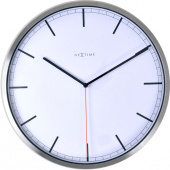 Zegar ścienny Company Index Nextime 35 cm, biały 3071 WI
