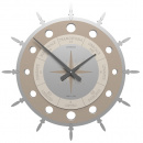 Zegar ścienny Compass CalleaDesign lniany 10-208-11