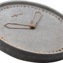 Zegar ścienny Cross Nextime w kolorze betonu cross