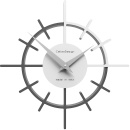 Zegar ścienny Crosshair CalleaDesign melon / biały 10-018-62