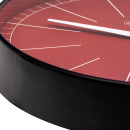 Zegar ścienny czerwony Axel nXt 25 cm 7323