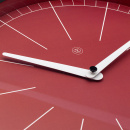 Zegar ścienny czerwony Axel nXt 25 cm 7323